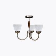 Lámpara LED Luminario Candil Colgante América Cosmo s/foco MQ03494-CM