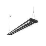 Lámpara lineal gabinete colgante TREK 1200 60W luz cálida 3000K Negro L5830-3E0 Magg