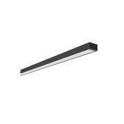 Lámpara lineal tira LED BL FLAT 600 Potencia alta 12W luz neutra 4000K Negro L6440-3I0 Magg