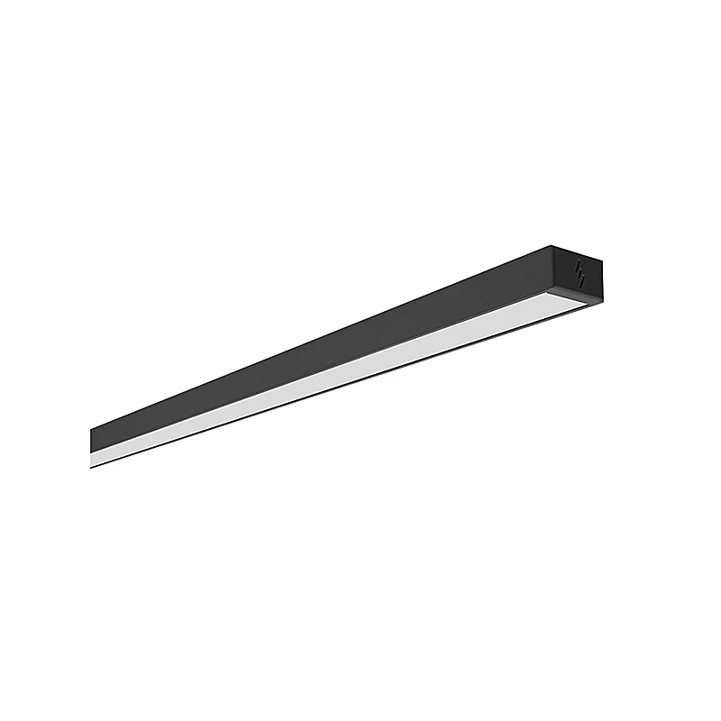 Lámpara lineal tira LED BL FLAT 900 Potencia alta 18W luz fría 6000K Negro L6442-330 Magg