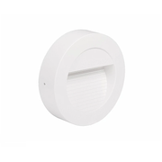 Lámpara muro exterior de cortesía SW 10 Sobreponer 1.6W luz neutra 4000K Blanco L7001-1I0 Magg
