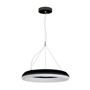 Luminaria colgante decorativa DONNA 40 LED 27W luz neutra 4000K Negro L6712-3I0 Magg