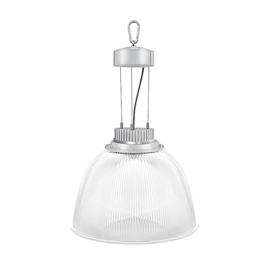 Luminaria LED colgante industrial CAMPANA 14/90 90W luz fría 6000K Plata L5817-S30 Magg
