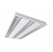 Luminaria LED Gabiente empotrar KROMOS LED 60x120 T5 EMPOTRAR 3x18W luz neutra 4000K Blanco L6034-1I0 Magg