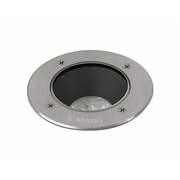 Luminaria piso exterior empotrar EP 120 46° 8W luz neutra 4000K Acero inoxidable L7320-9IM Magg