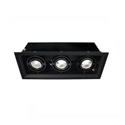 Luminario downlight LED POINTS AP III 15° 91.5W luz cálida 3000K Negro L5913-YEK Magg