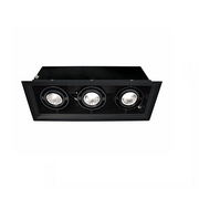 Luminario downlight LED POINTS MINI III 25° 24.5W luz neutra 4000K Negro L5907-YEL Magg