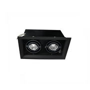Luminario downlight LED POINTS MP II 15° 30.5W luz cálida 3000K Negro L5909-YEK Magg