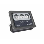 Reflector LED exterior KR FLAT 35 7° 8W luz cálida 2700K L7423-61H Magg